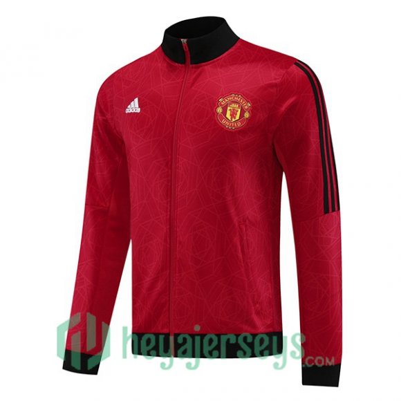 Training Jacket Manchester United Red 2024-2025