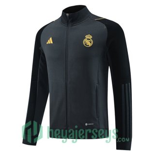 Training Jacket Real Madrid Gray 2024-2025