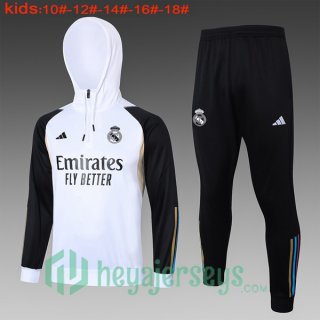 Tracksuit - Windbreaker Real Madrid Kids White 2024-2025