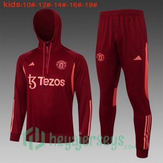 Tracksuit - Windbreaker Manchester United Kids Red 2024-2025