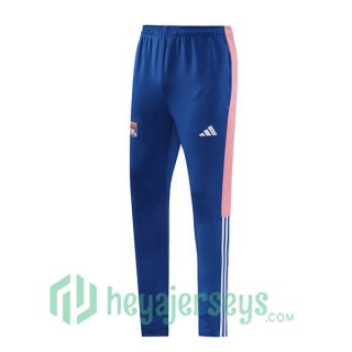 Olympique Lyon Training Pants Blue 2024-2025
