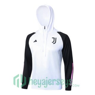 Hooded Sweatshirt Juventus White 2024-2025