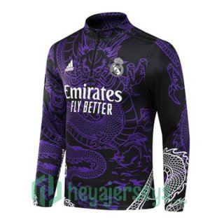 Training Sweatshirt Real Madrid Purple 2024-2025