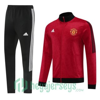 Training Jacket Manchester United Red 2024-2025