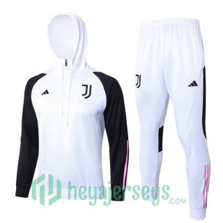 Tracksuit - Hooded Sweatshirt Juventus White 2024-2025