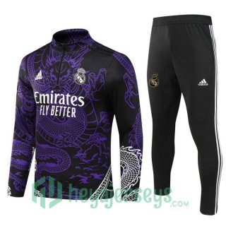 Tracksuit Real Madrid Purple 2024-2025