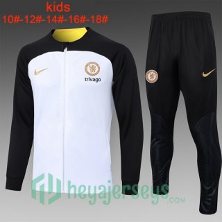 Training Jacket FC Chelsea Kids White 2024-2025