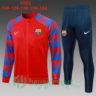 Training Jacket FC Barcelona Kids Red 2024-2025