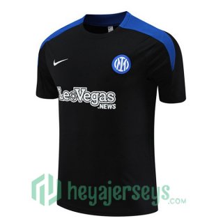 Inter Milan Training T-Shirts Black 2024-2025