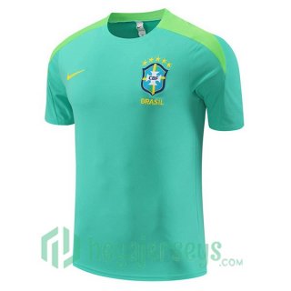 Brazil Training T-Shirts Green 2024-2025