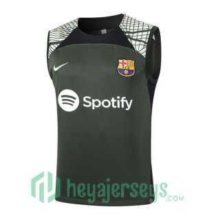FC Barcelona Soccer Vest Green 2024-2025