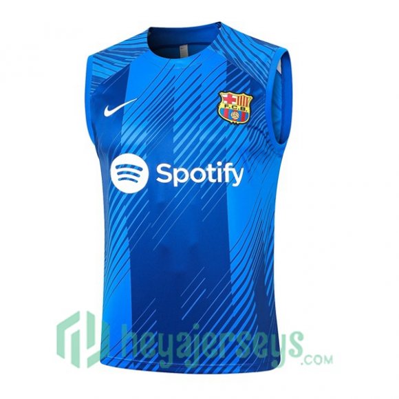 FC Barcelona Soccer Vest Blue 2024-2025