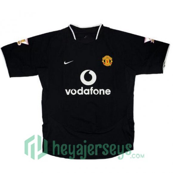 Manchester United Retro Away Black 2003-2004