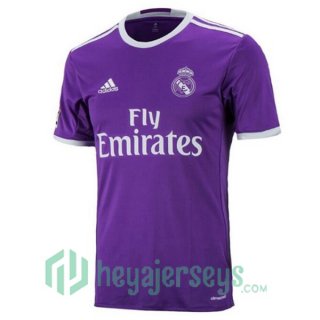Real Madrid Retro Away Purple 2016-2017