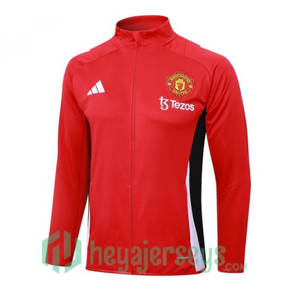 Training Jacket Manchester United Red 2024/2025