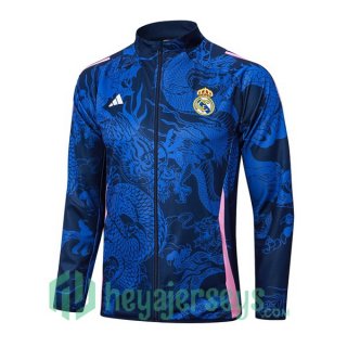 Training Jacket Real Madrid Blue Royal 2024/2025