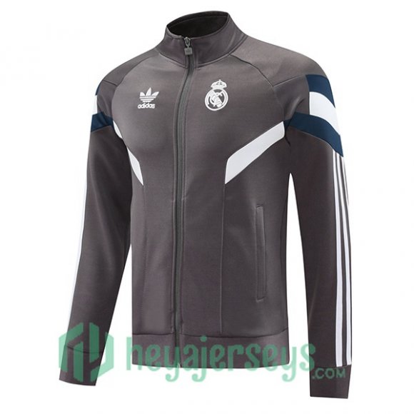 Training Jacket Real Madrid Gray 2024/2025