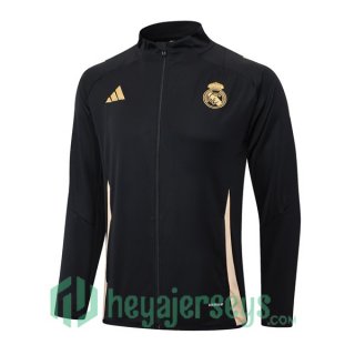 Training Jacket Real Madrid Black 2024/2025