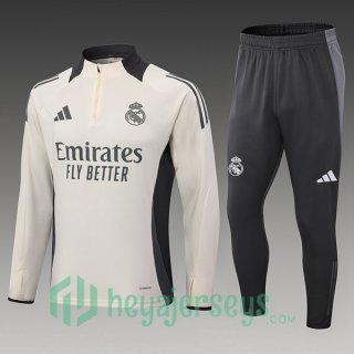 Tracksuit Real Madrid Kids Yellow 2024/2025