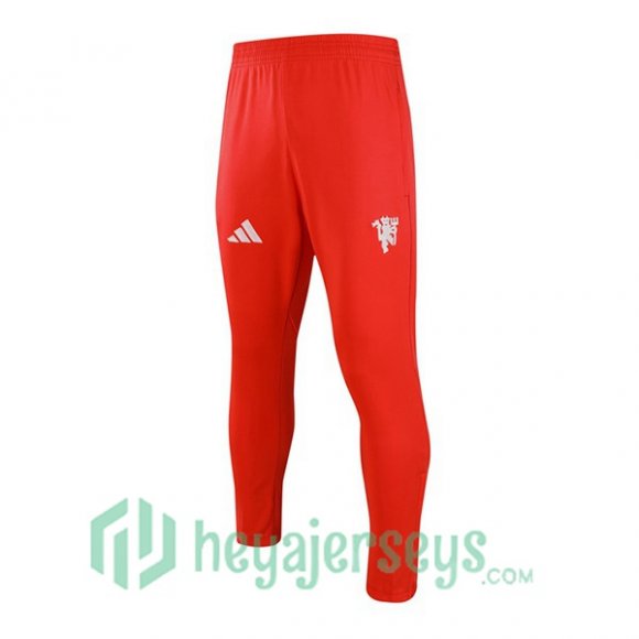 Manchester United Training Pants Red 2024/2025