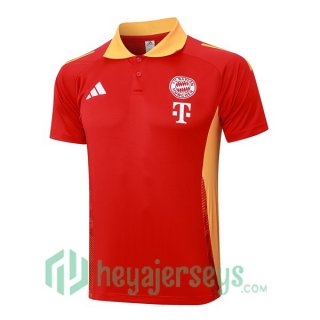 Soccer Polo Bayern Munich Red 2024/2025