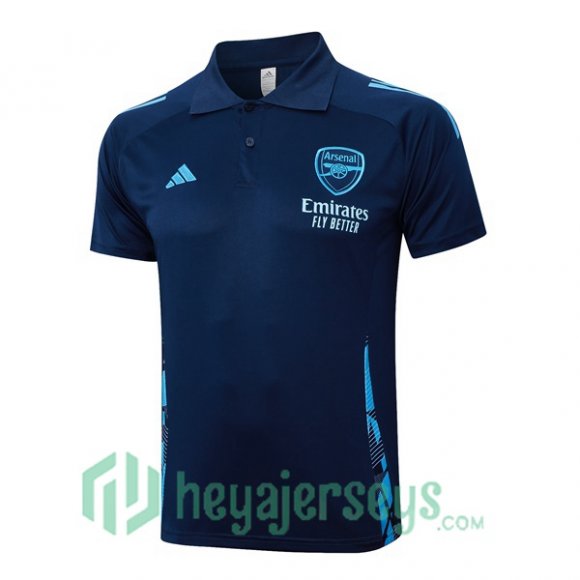 Soccer Polo FC Arsenal Blue Royal 2024/2025