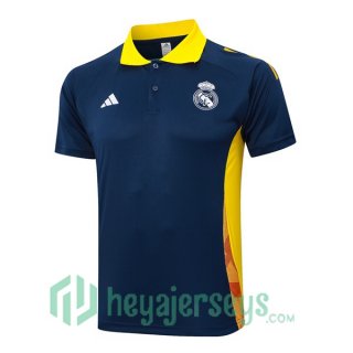 Soccer Polo Real Madrid Blue Royal 2024/2025