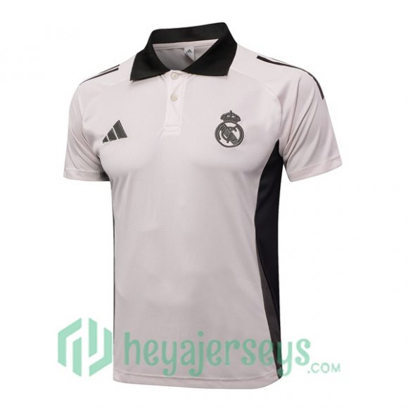 Soccer Polo Real Madrid Gray 2024/2025