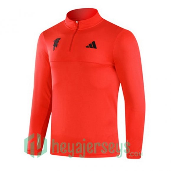 Training Sweatshirt Manchester United Red 2024/2025