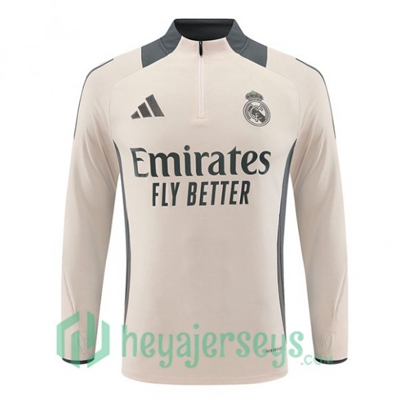 Training Sweatshirt Real Madrid Gray 2024/2025