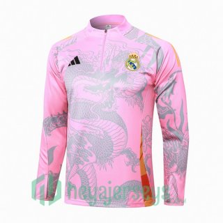 Training Sweatshirt Real Madrid Rose 2024/2025