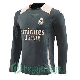 Training Sweatshirt Real Madrid Gray 2024/2025