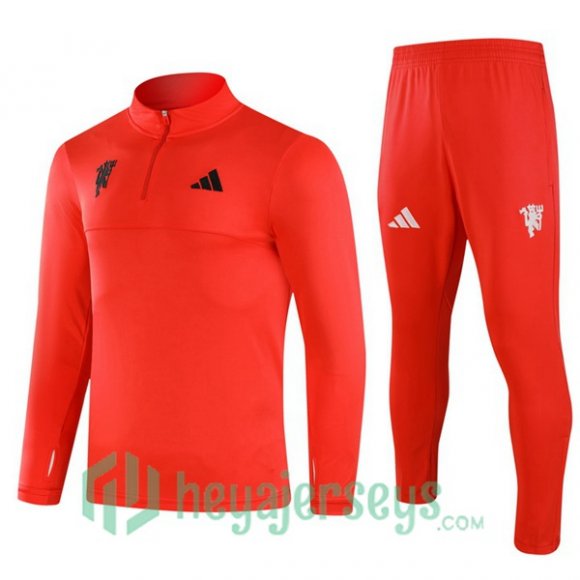 Tracksuit Manchester United Red 2024/2025