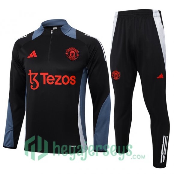 Tracksuit Manchester United Black 2024/2025