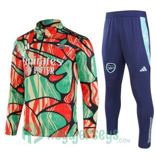 Tracksuit FC Arsenal Green Red 2024/2025