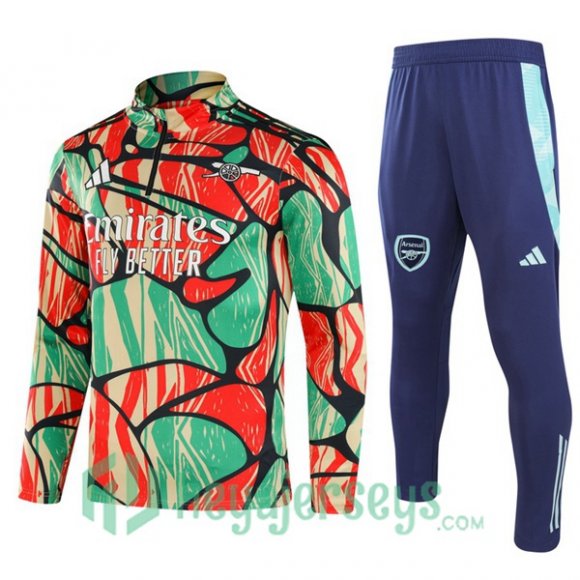 Tracksuit FC Arsenal Green Red 2024/2025