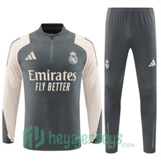 Tracksuit Real Madrid Gray 2024/2025