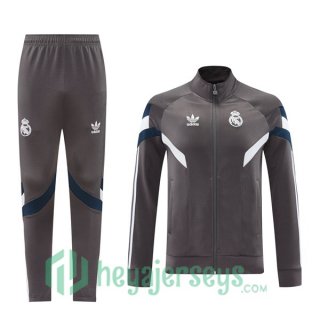 Training Jacket Real Madrid Gray 2024/2025