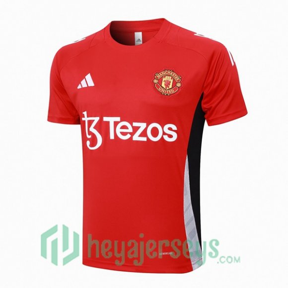 Manchester United Training T-Shirts Red 2024/2025