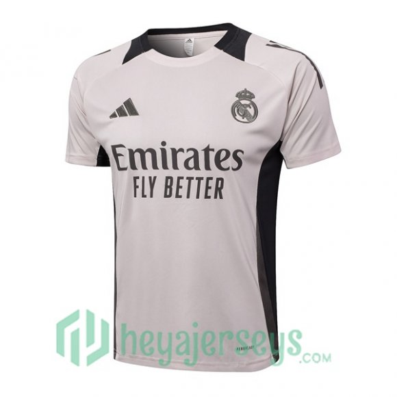 Real Madrid Training T-Shirts Gray 2024/2025