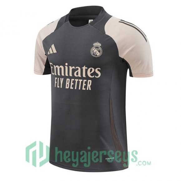 Real Madrid Training T-Shirts Gray 2024/2025