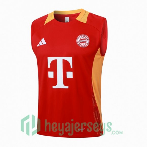 Soccer Vest Bayern Munich Red 2024/2025