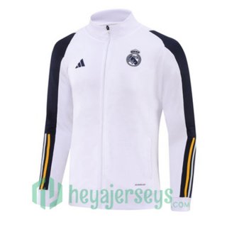 Training Jacket Real Madrid White 2023/2024