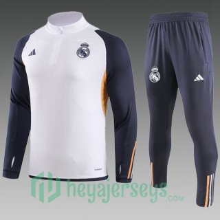 Tracksuit Real Madrid Kids White 2023/2024