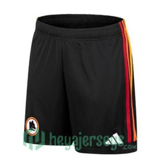 AS Roma Third Soccer Shorts Black 2023/2024