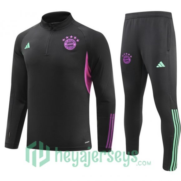 Tracksuit Bayern Munich Black 2023/2024