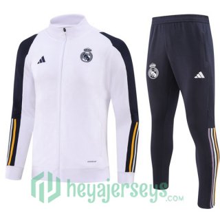 Training Jacket Real Madrid White 2023/2024