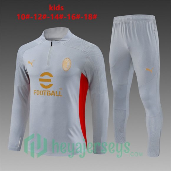 Tracksuit AC Milan Kids Gray 2024/2025