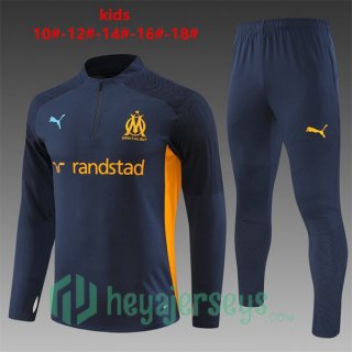 Tracksuit Olympique Marseille Kids Blue Royal 2024/2025