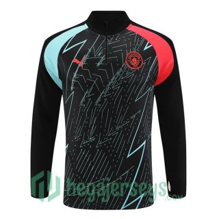 Training Sweatshirt Manchester City Black 2023/2024